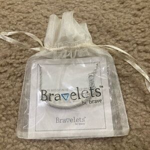 Ravel Silver Bracelet with Blue Accent